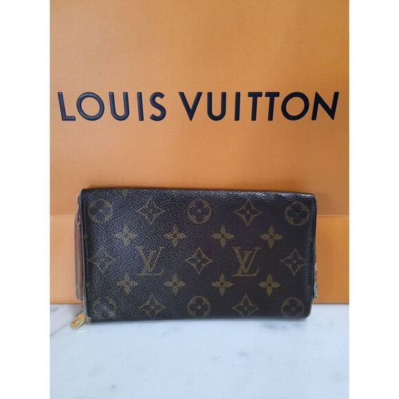 Louis Vuitton Monogram Bifold Sarah Long Wallet.  TH0958 - Picture 2 of 6